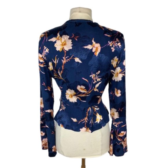 *SOLD* Free People Sabrina Floral Wrap Jacket NWT - Picture 2 of 7